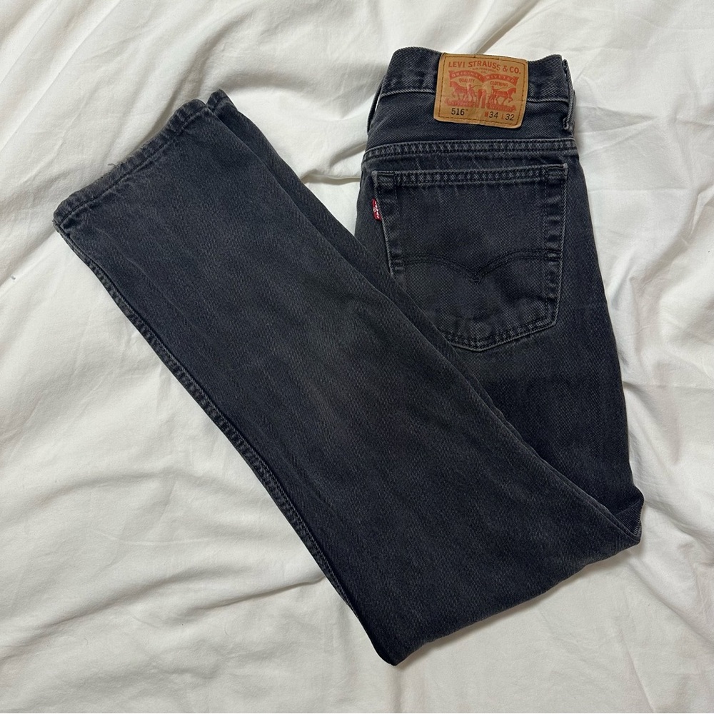 Levi's Men's 516 Slim Straight Mid Rise Jeans